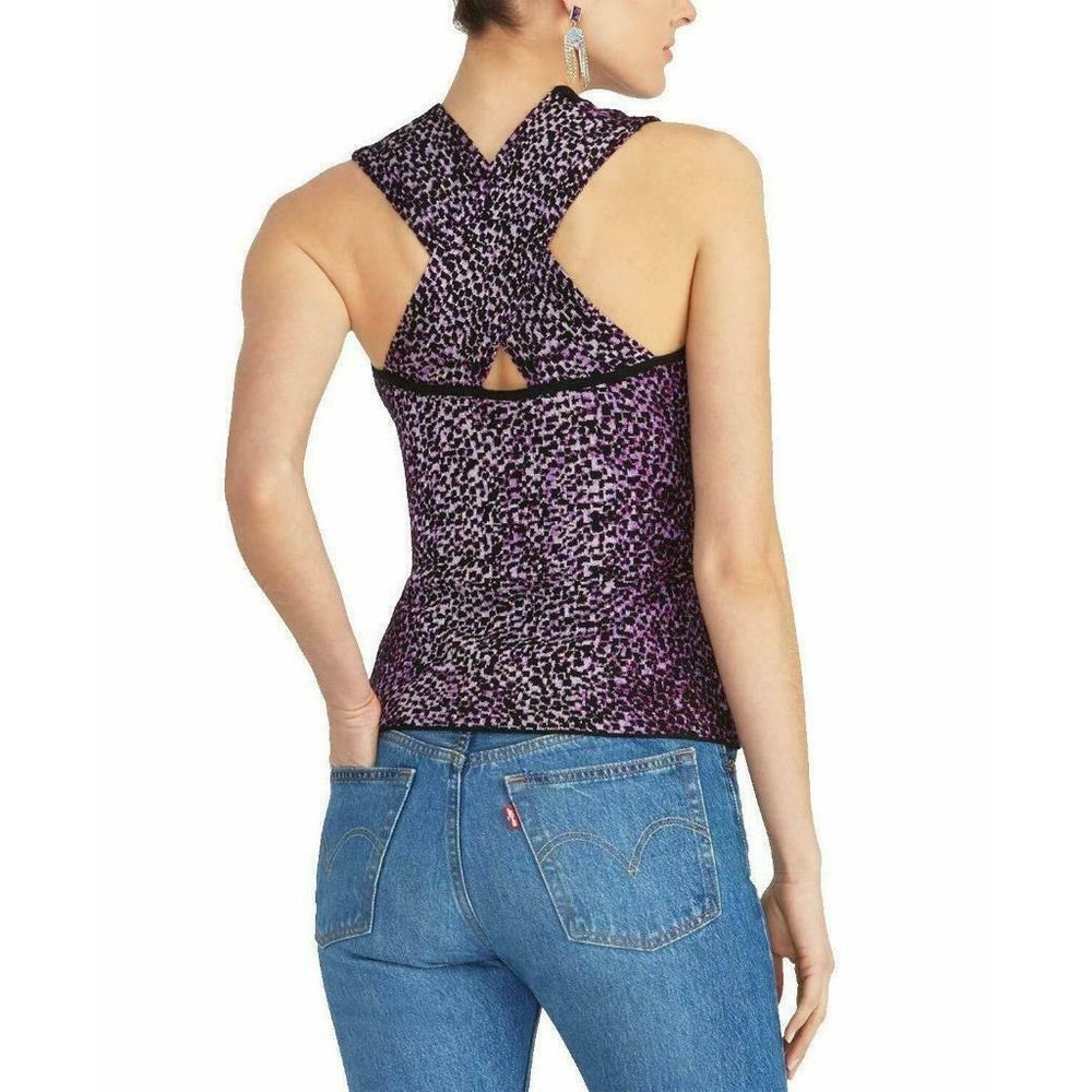 New RACHEL ROY Crisscross Back Carmella Top XS